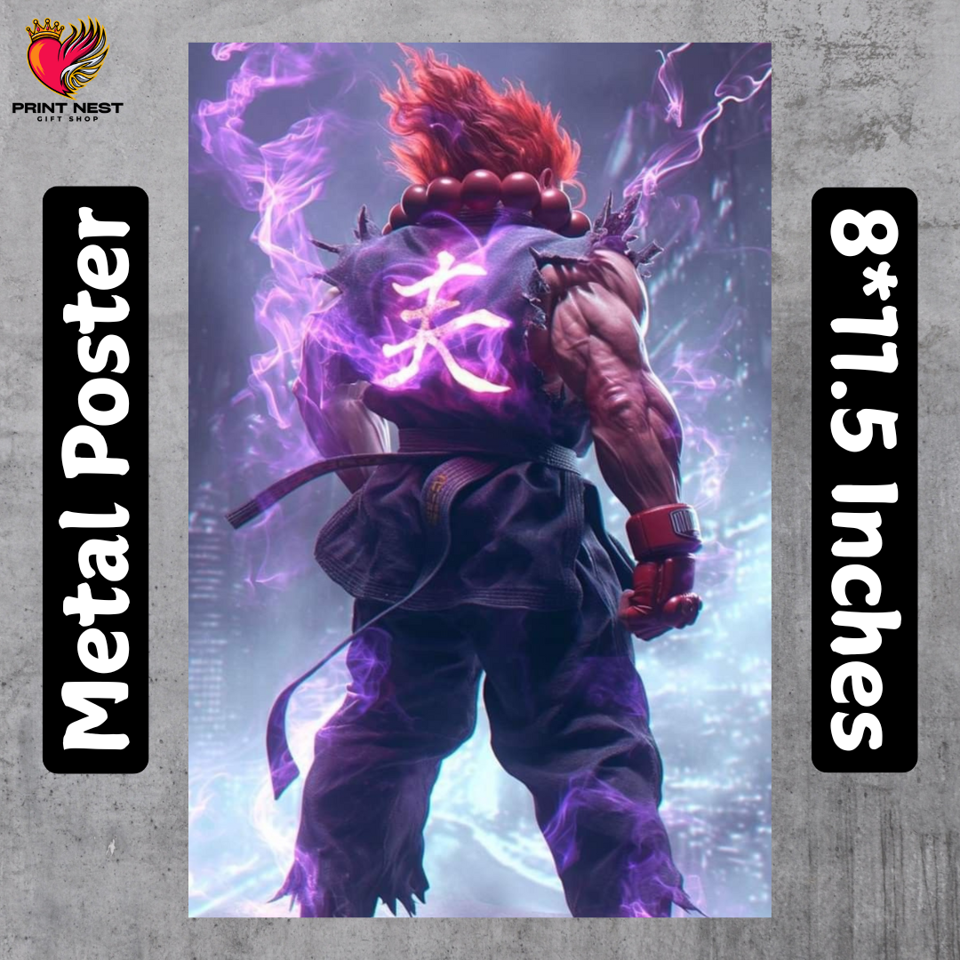 Akuma Metal Poster
