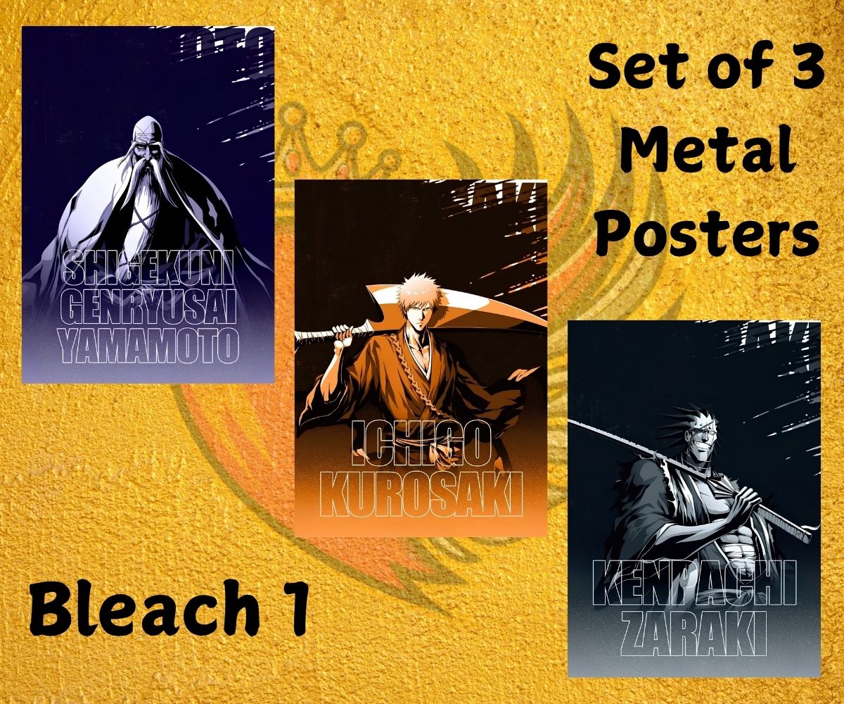 Bleach 01 Metal Poster