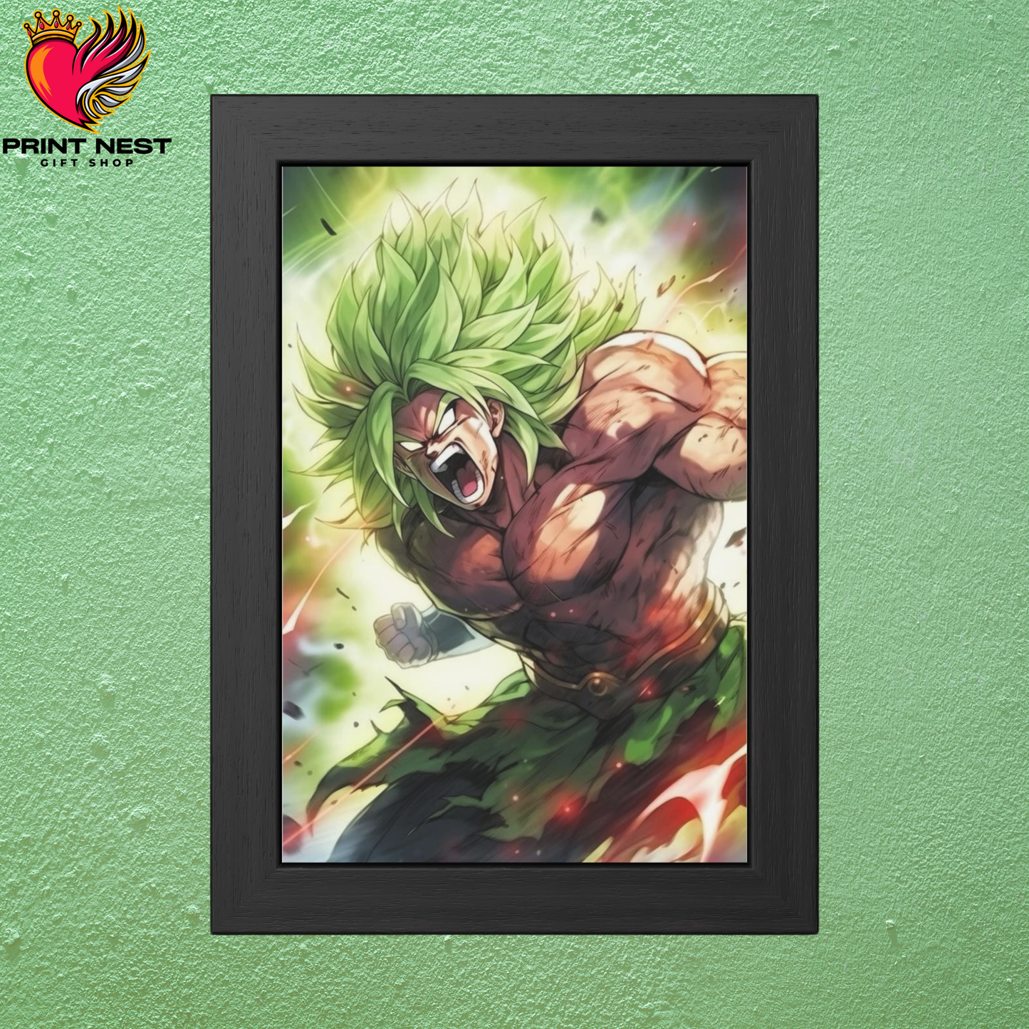 Broly Legendary Super Saiyan Frames