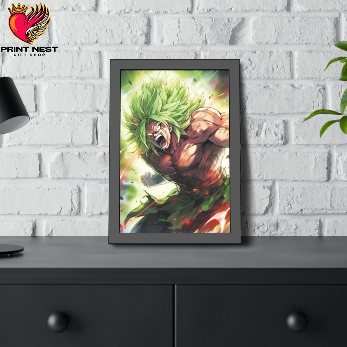 Broly Legendary Super Saiyan Frames