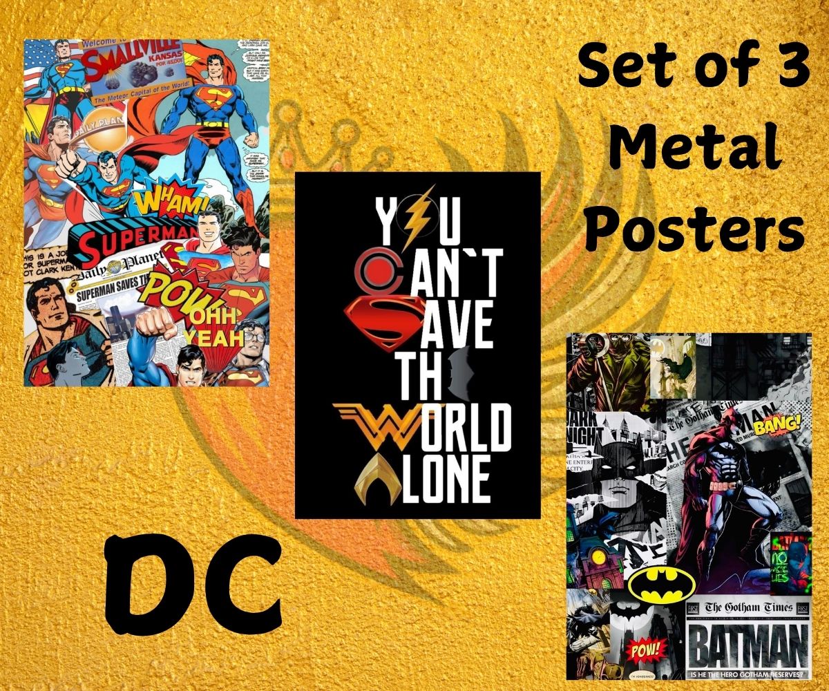 DC Metal Posters