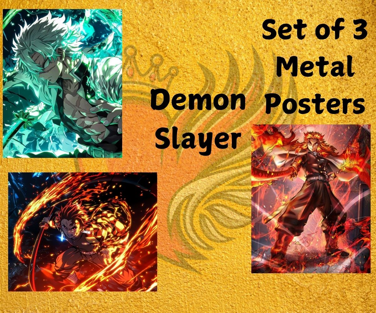 Demon Slayer Metal Poster