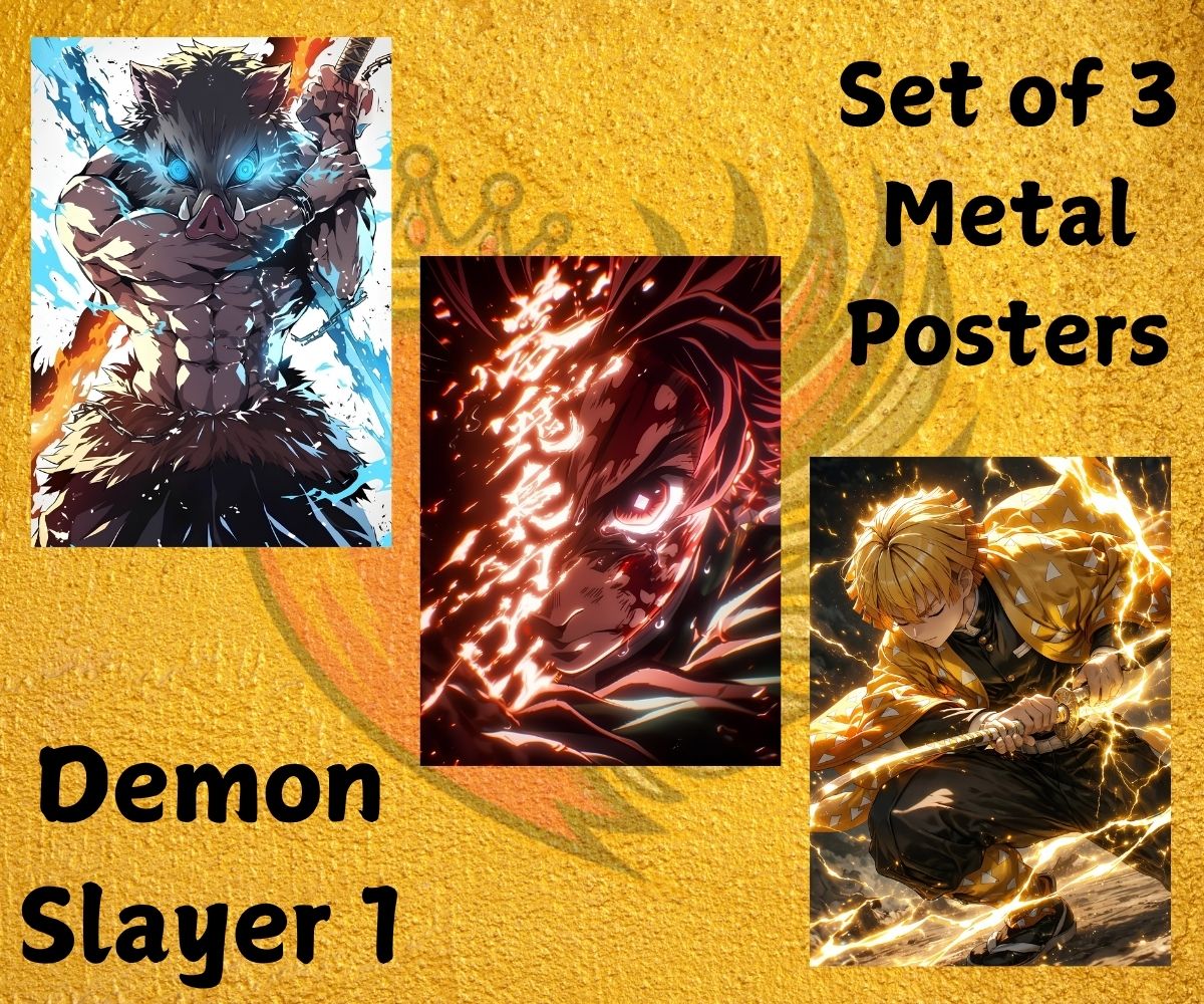Demon Slayer 1 Metal Poster