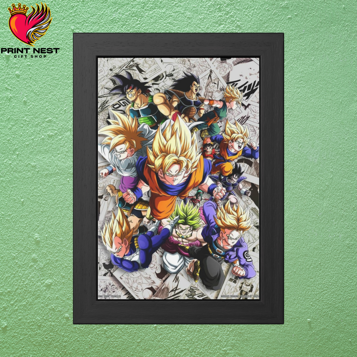 Dragon Ball Z Frames