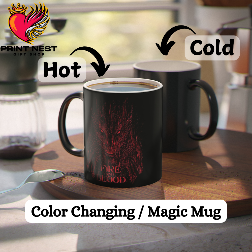 Fire and Blood Mug
