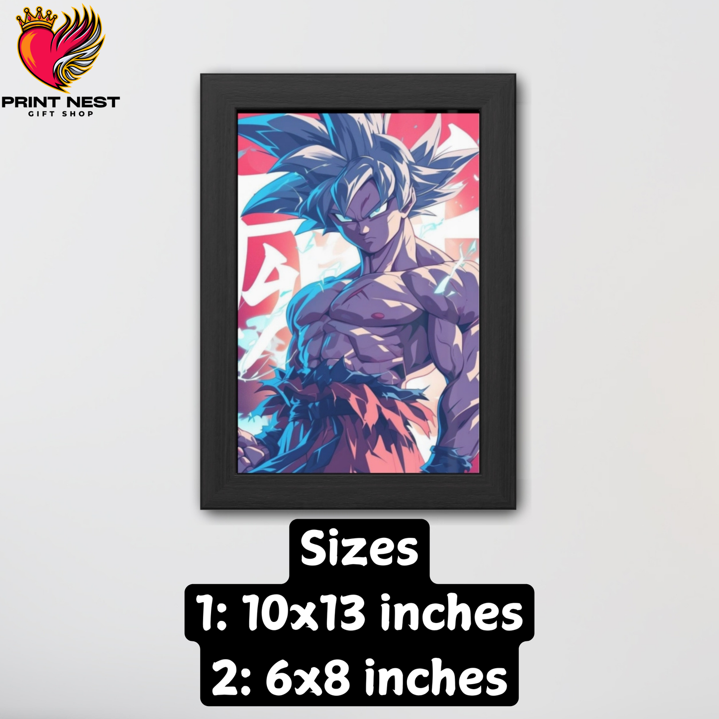 Goku Ultra Instinct Frames