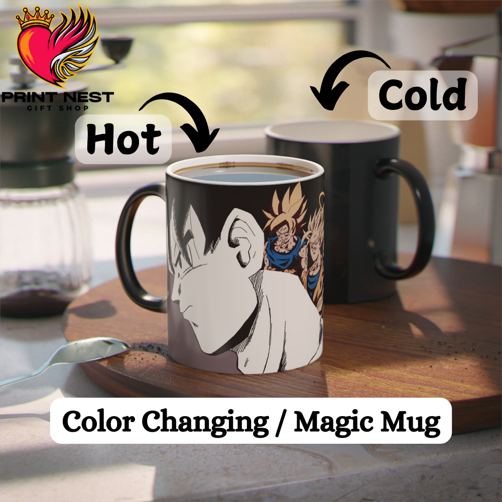 Goku's Transformation Mug