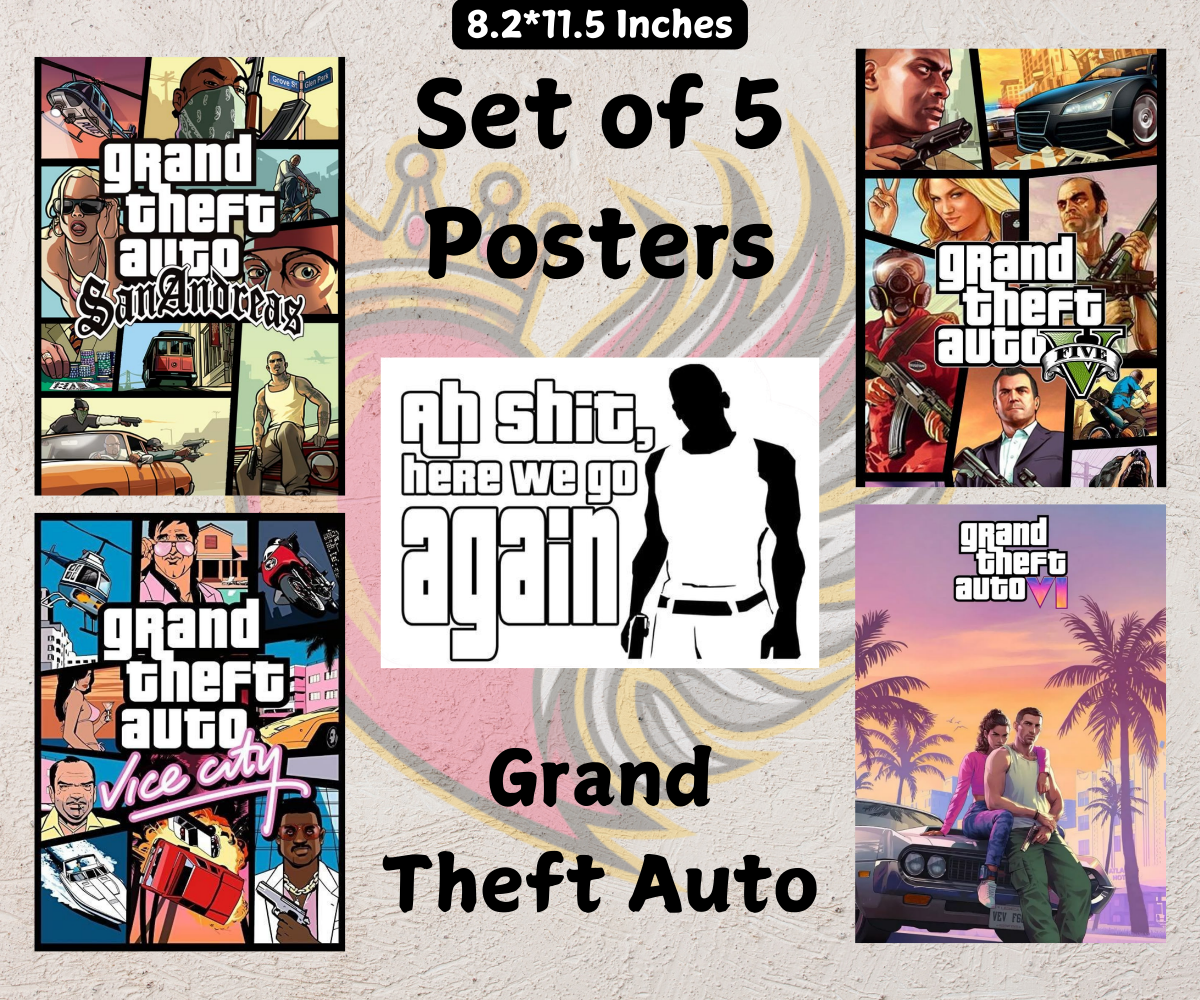 Grand Theft Auto Posters