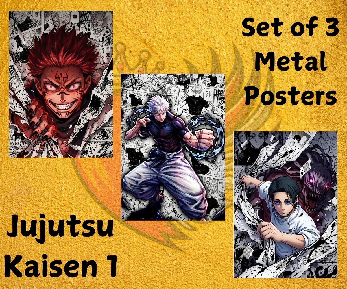 Jujutsu Kaisen 01 Metal Poster