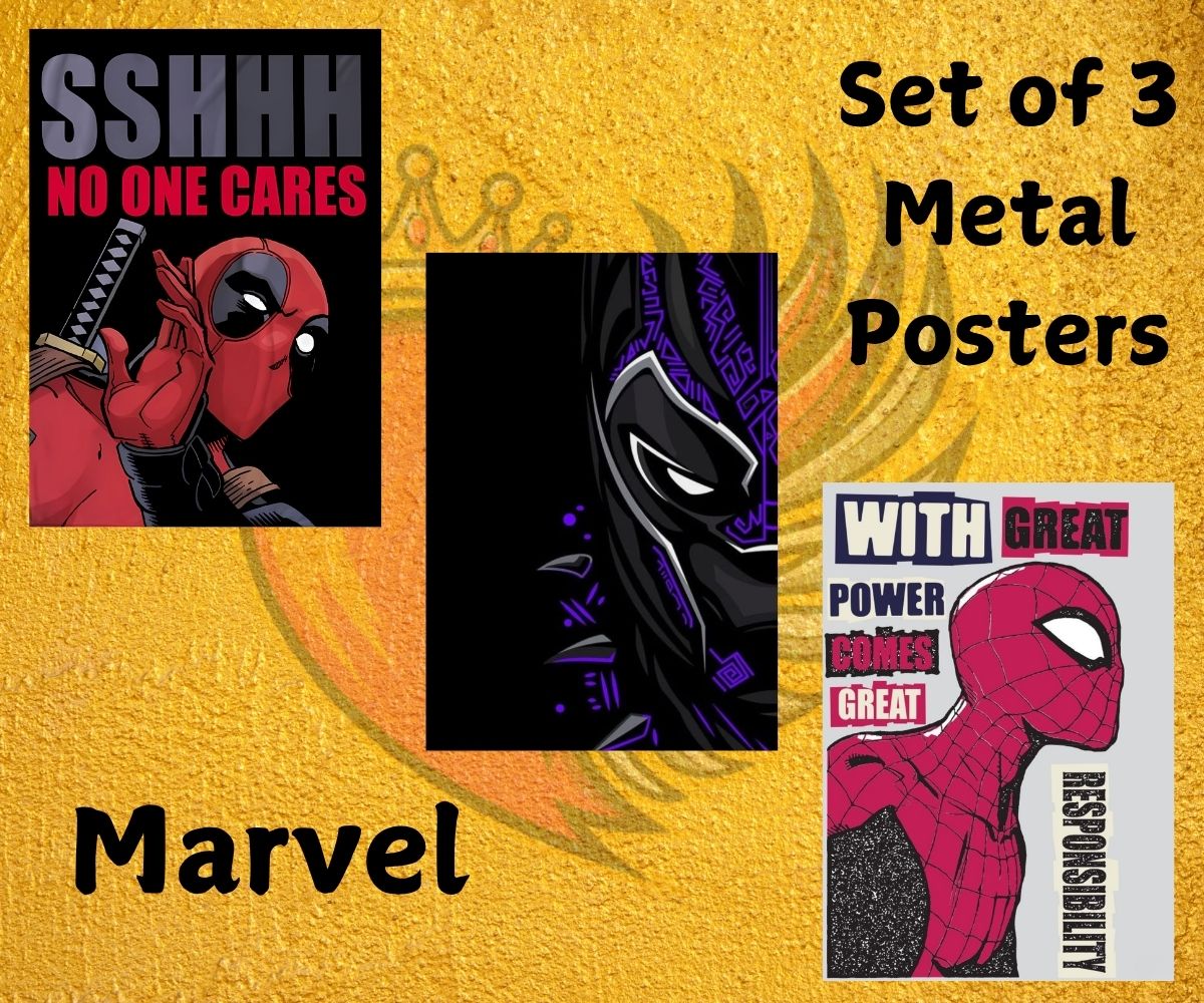 Marvel Metal Posters
