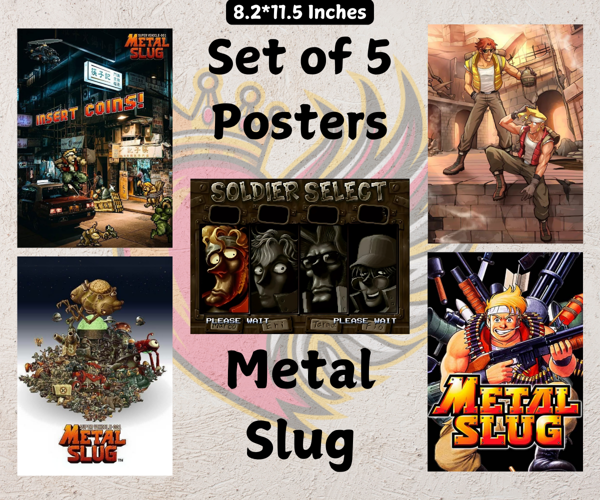 Metal Slug Posters