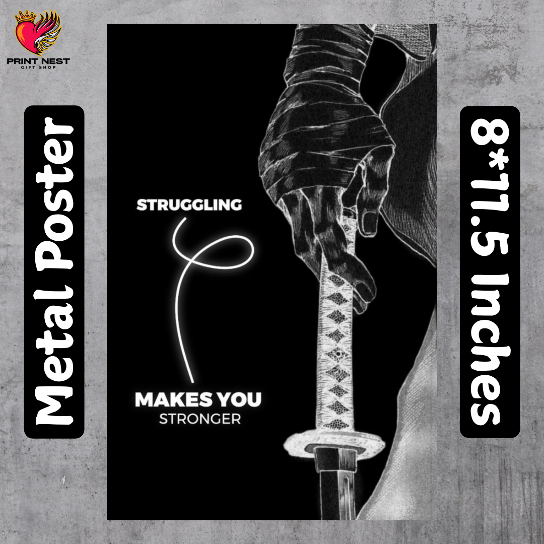 Motivational Quote 14 Metal Poster