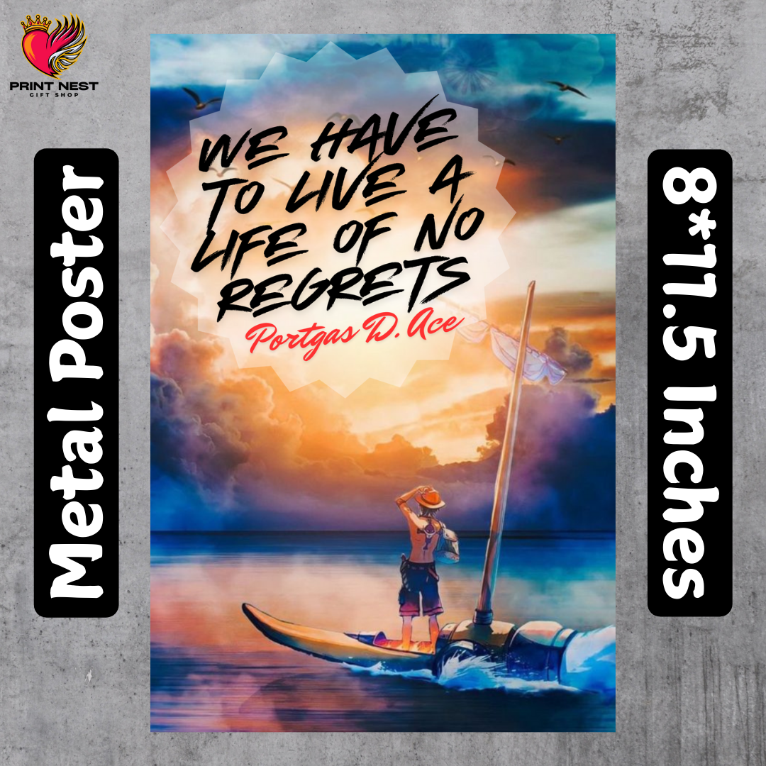 Motivational Quote 4 Metal Poster