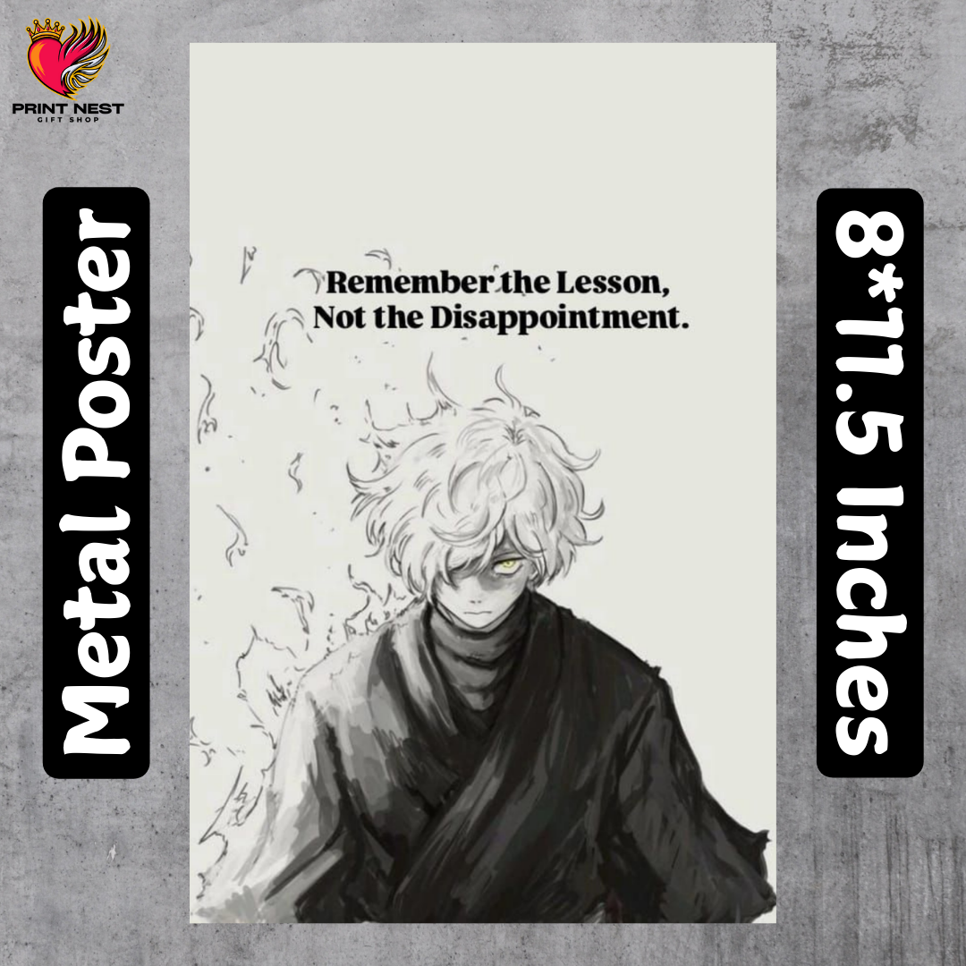 Motivational Quote 6 Metal Poster