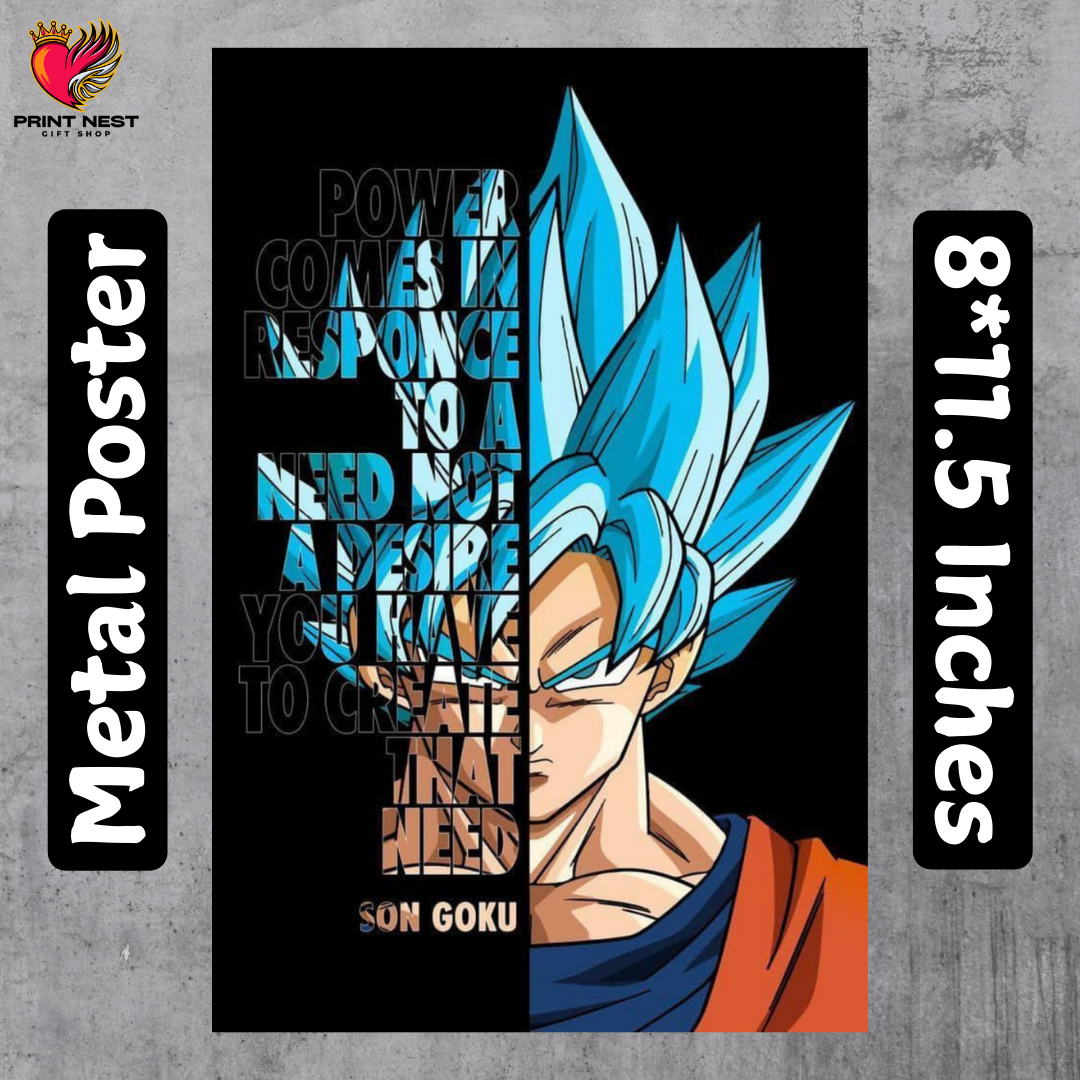 Motivational Quote 7 Metal Poster