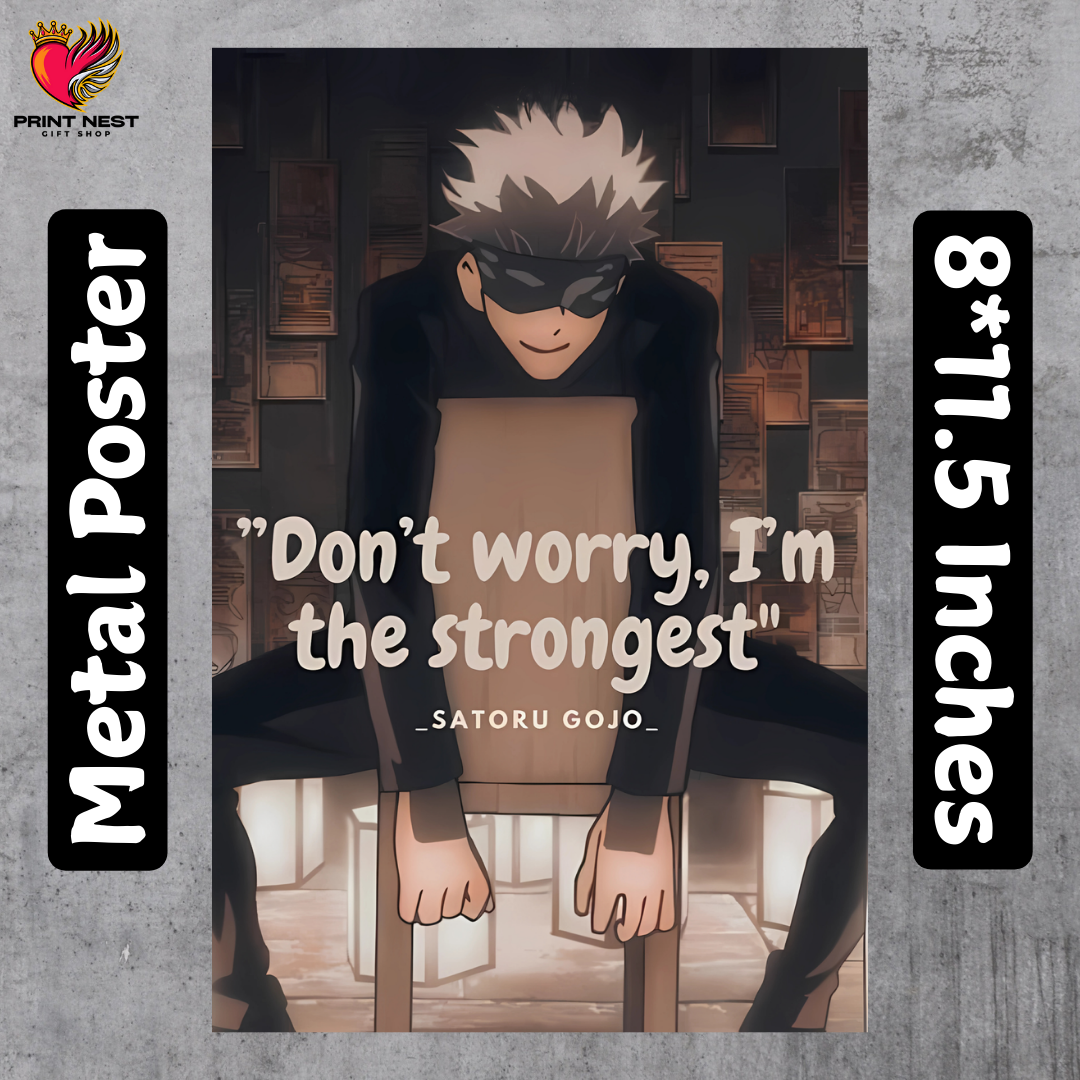 Motivational Quote 8 Metal Poster