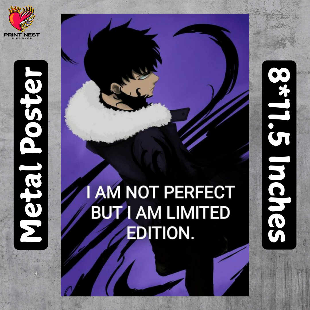 Motivational Quote 9 Metal Poster