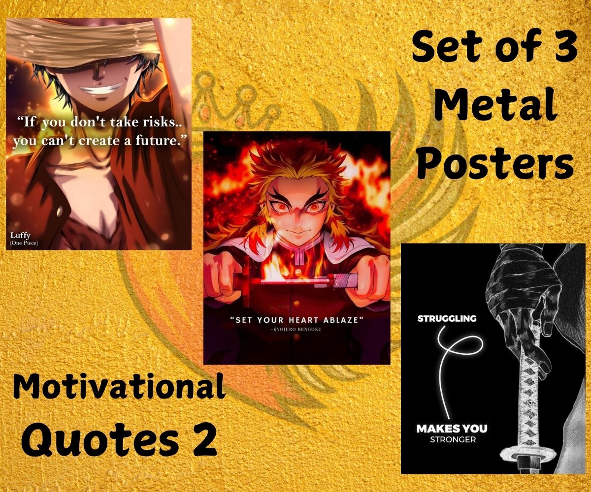 Motivational Quotes 01 Metal Poster