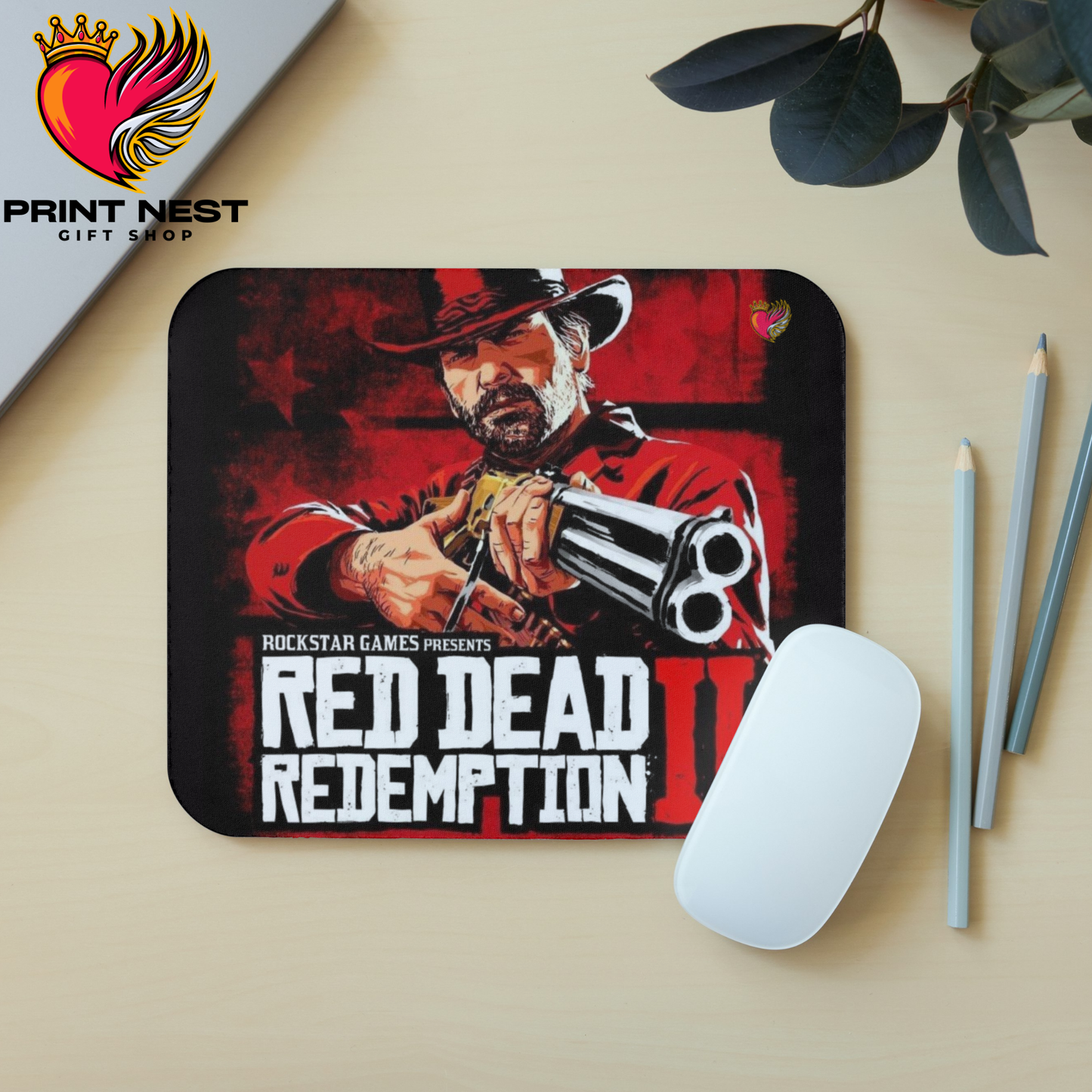 Red Dead Redemption 2 Mousepad