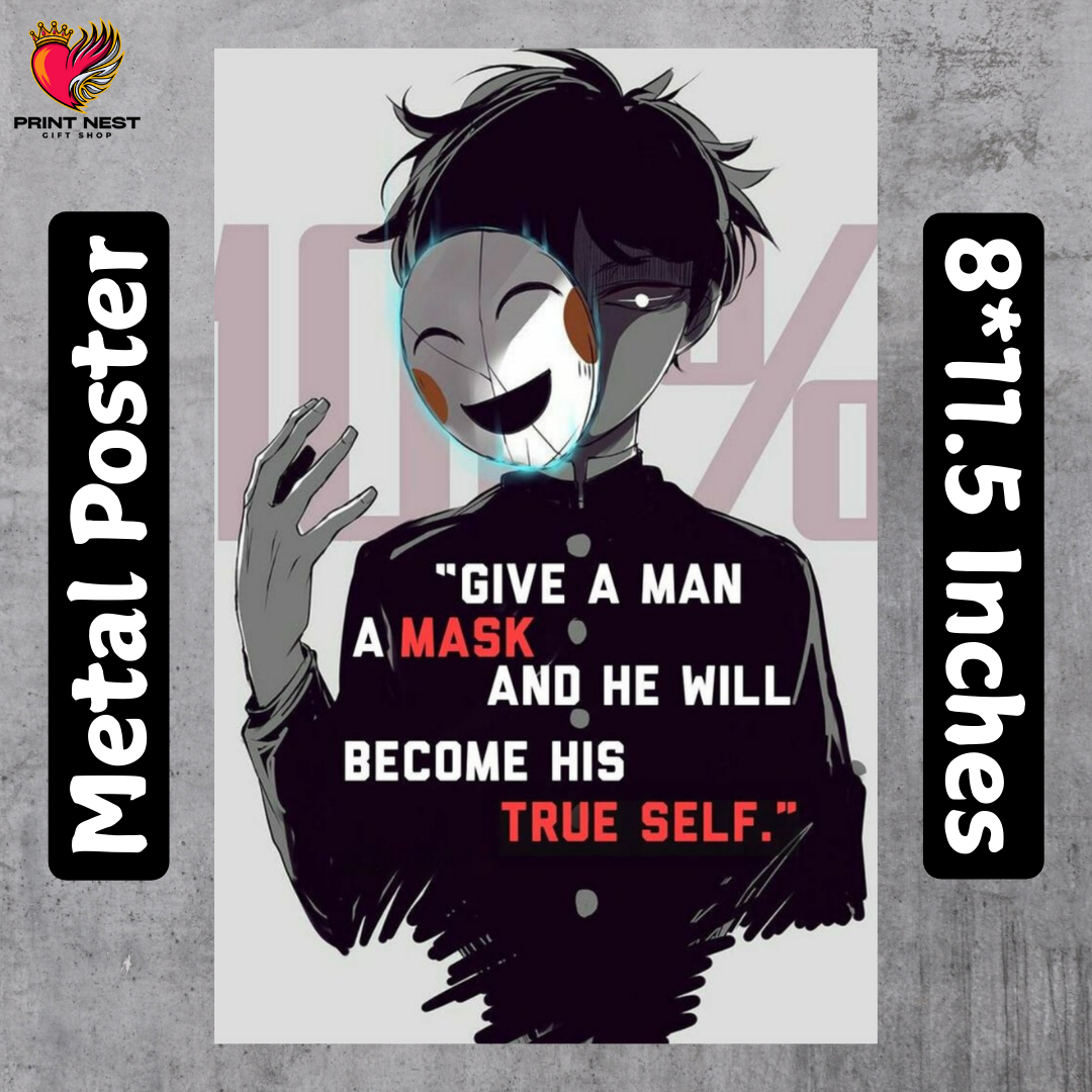 Quote Metal Poster
