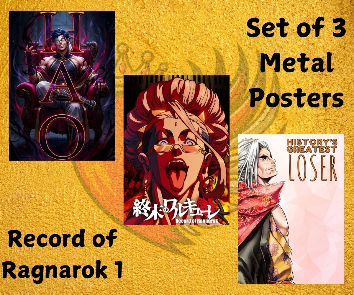 Record of Ragnarok 01 Metal Poster