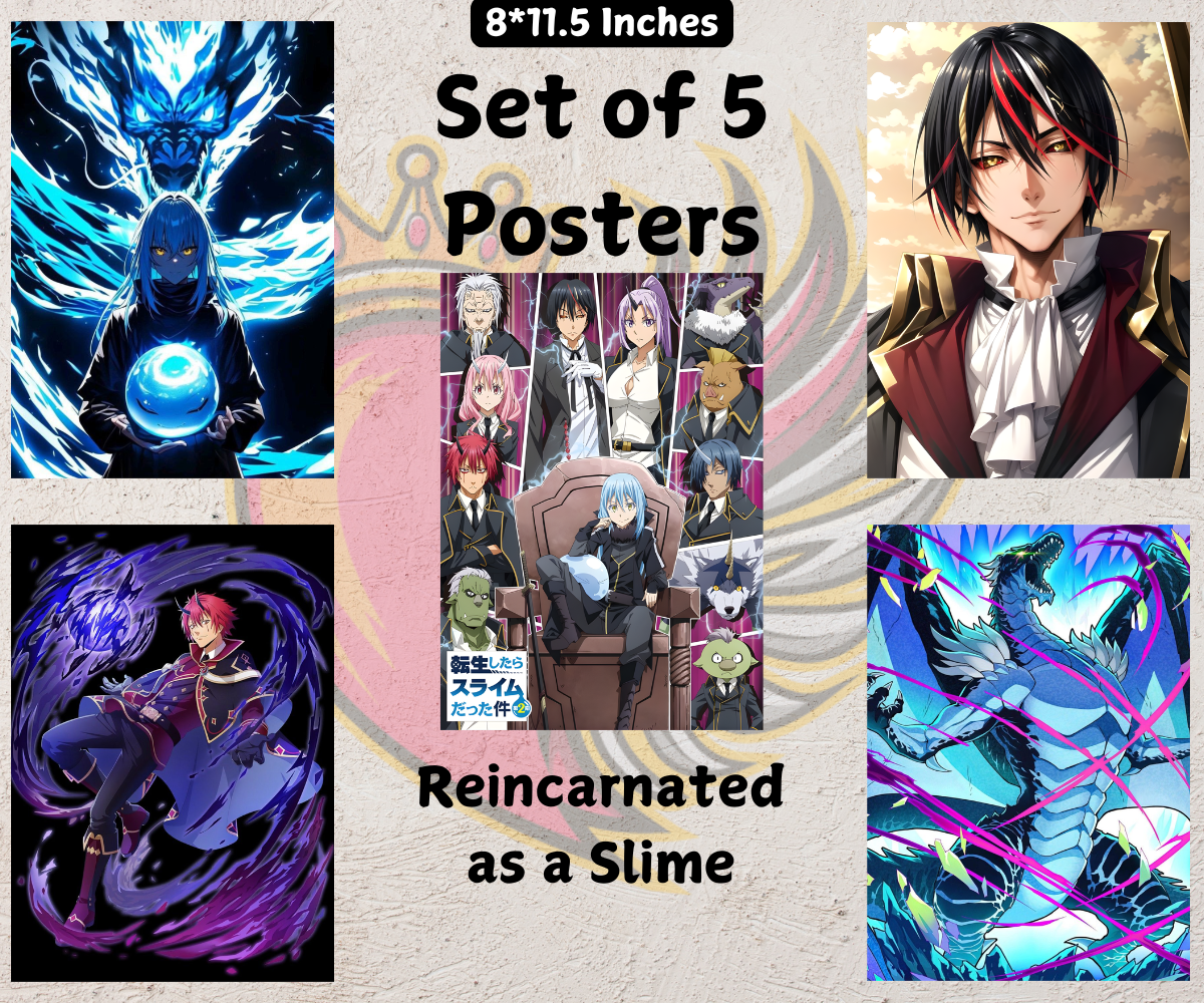 Reincarnated as a Slime Posters