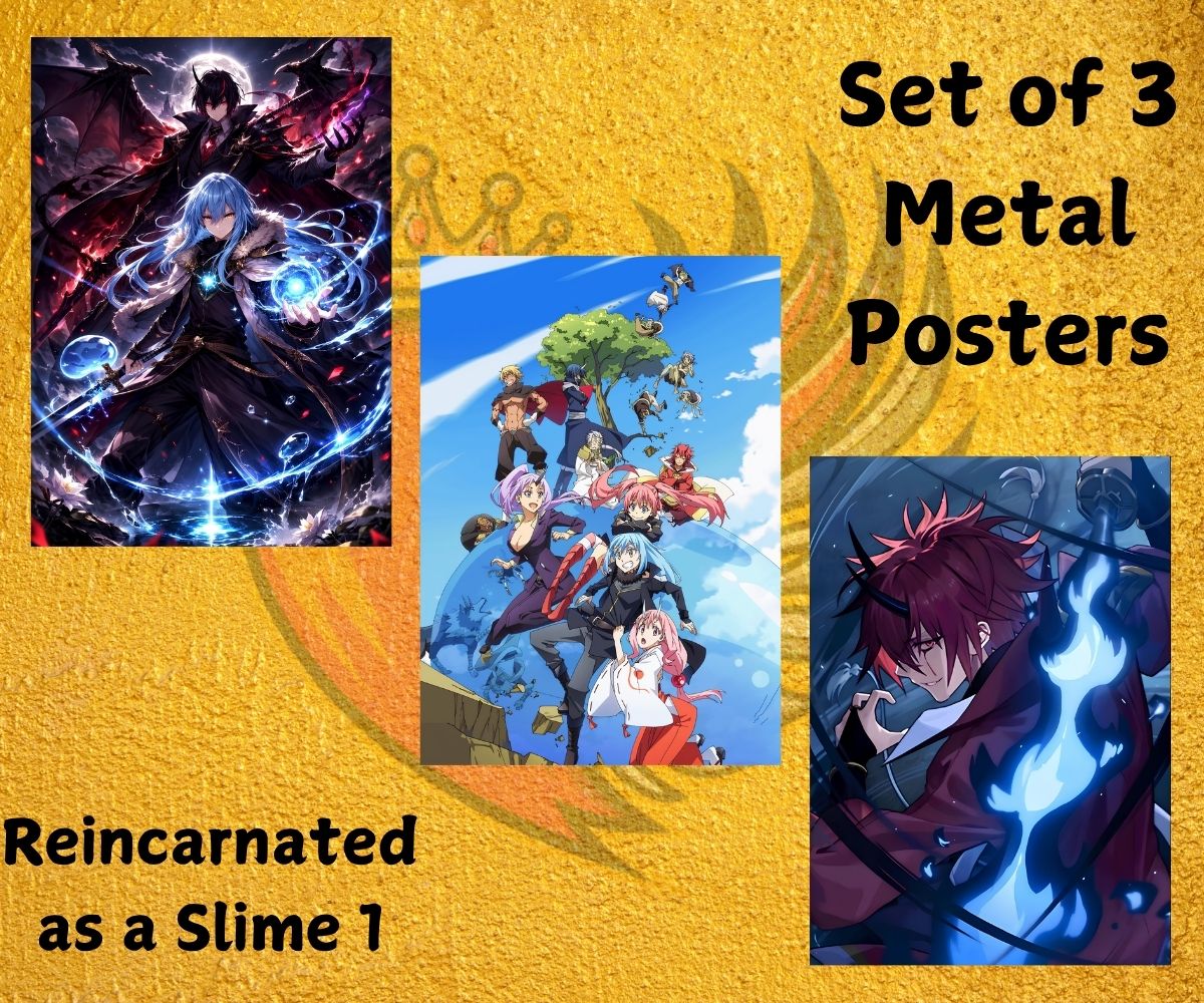 Reincarnated as a Slime 01 Metal Poster
