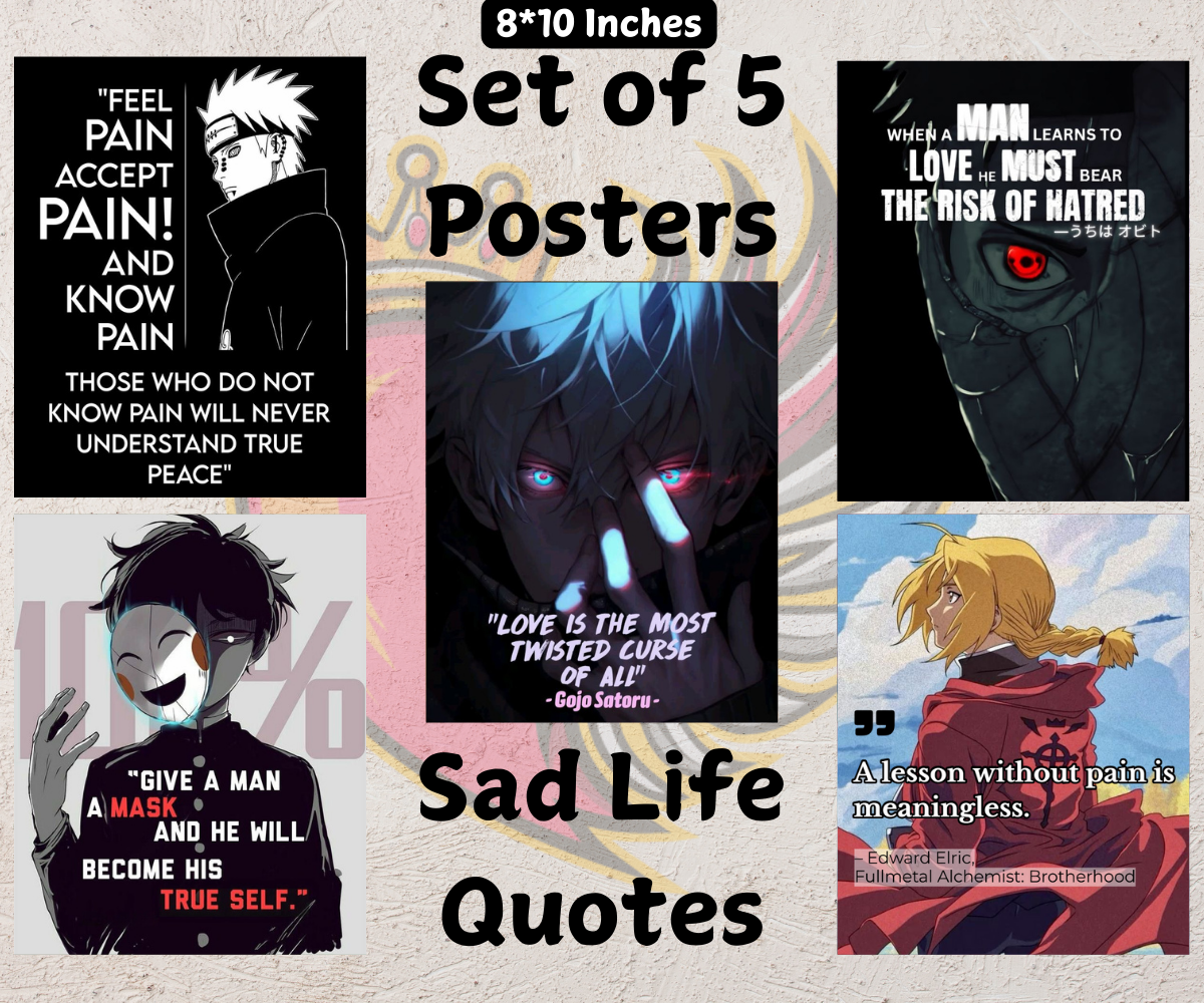 Sad Life Quotes Posters