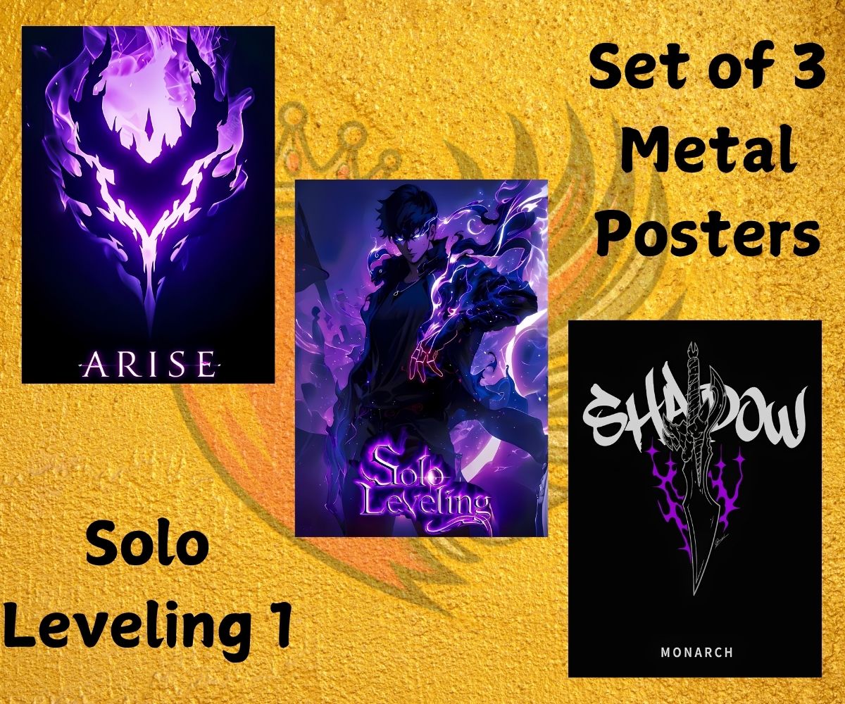 Solo Leveling 01 Metal Posters
