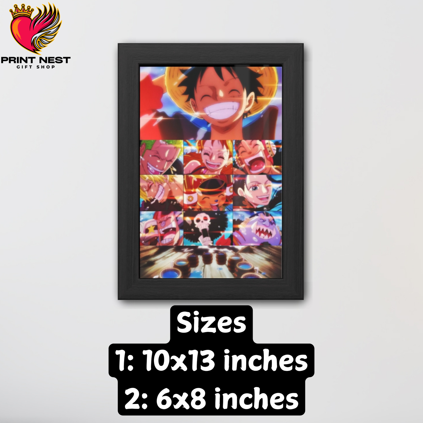 Straw Hat Pirates Frames