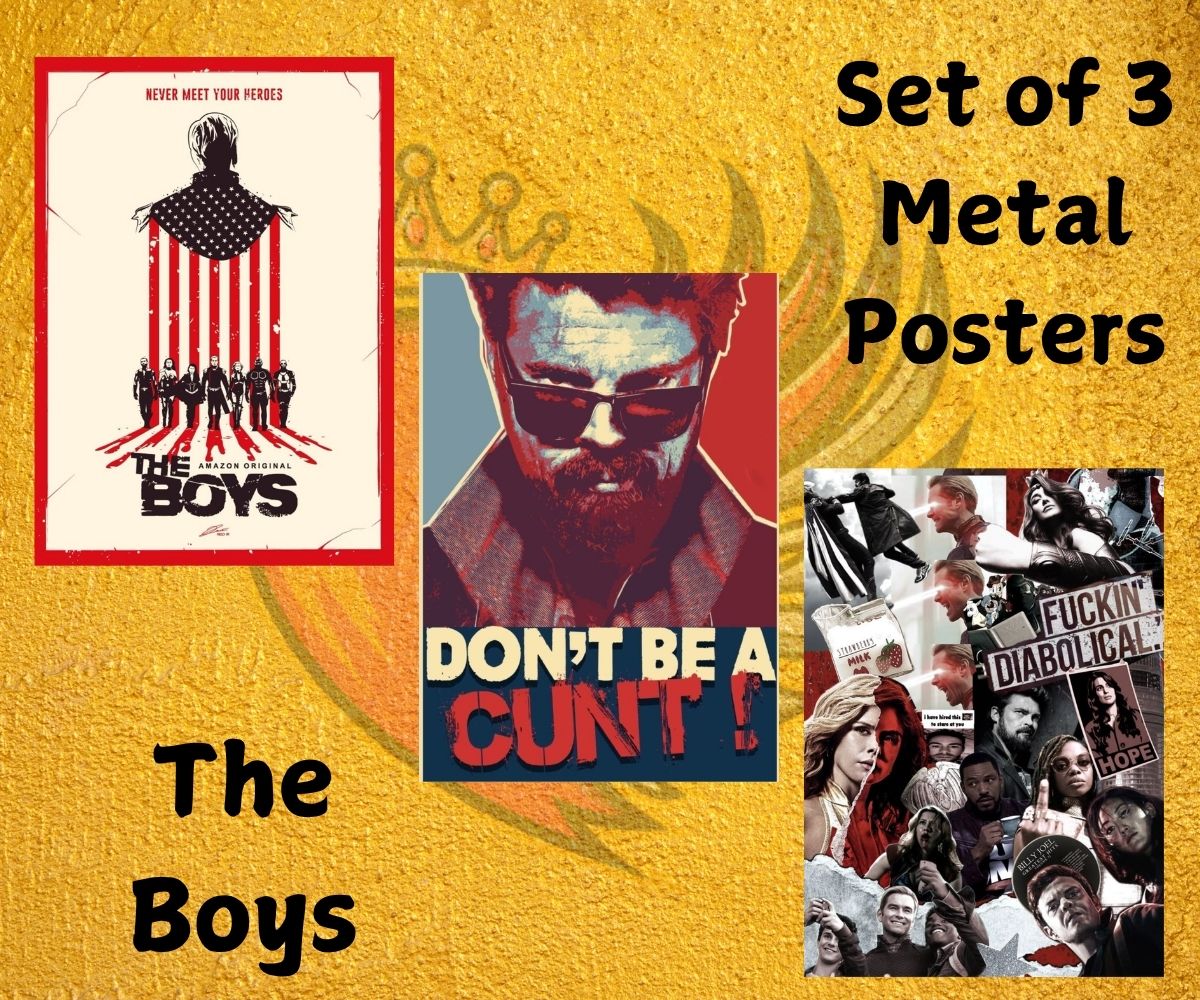 The Boys Metal Posters