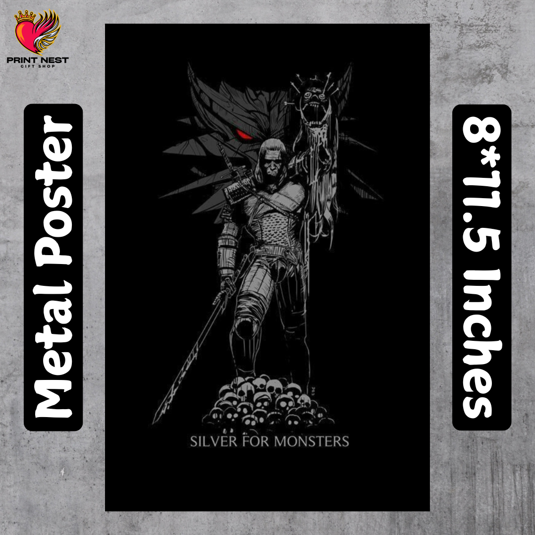 The Witchers Metal Poster