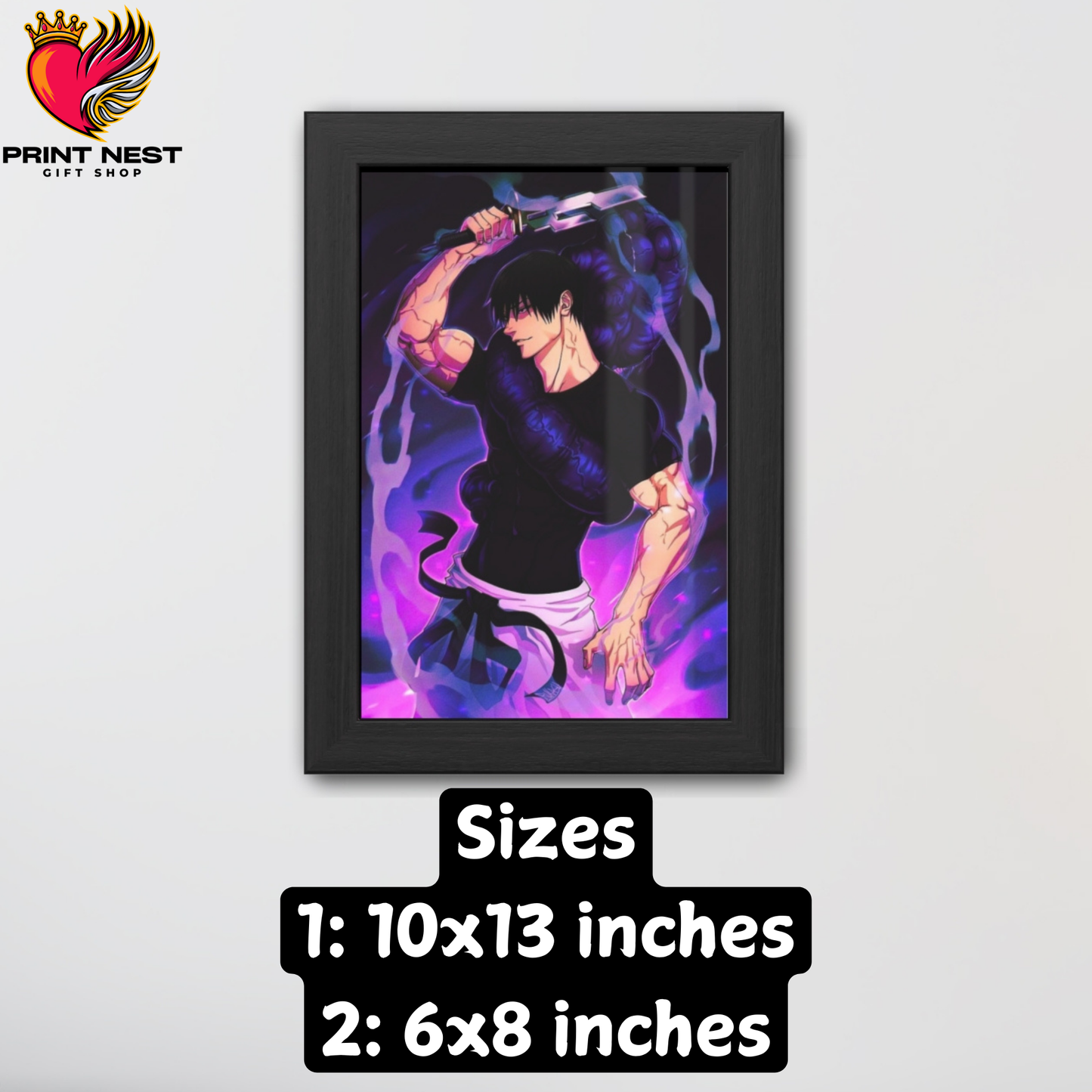 Toji Fushiguro Frames