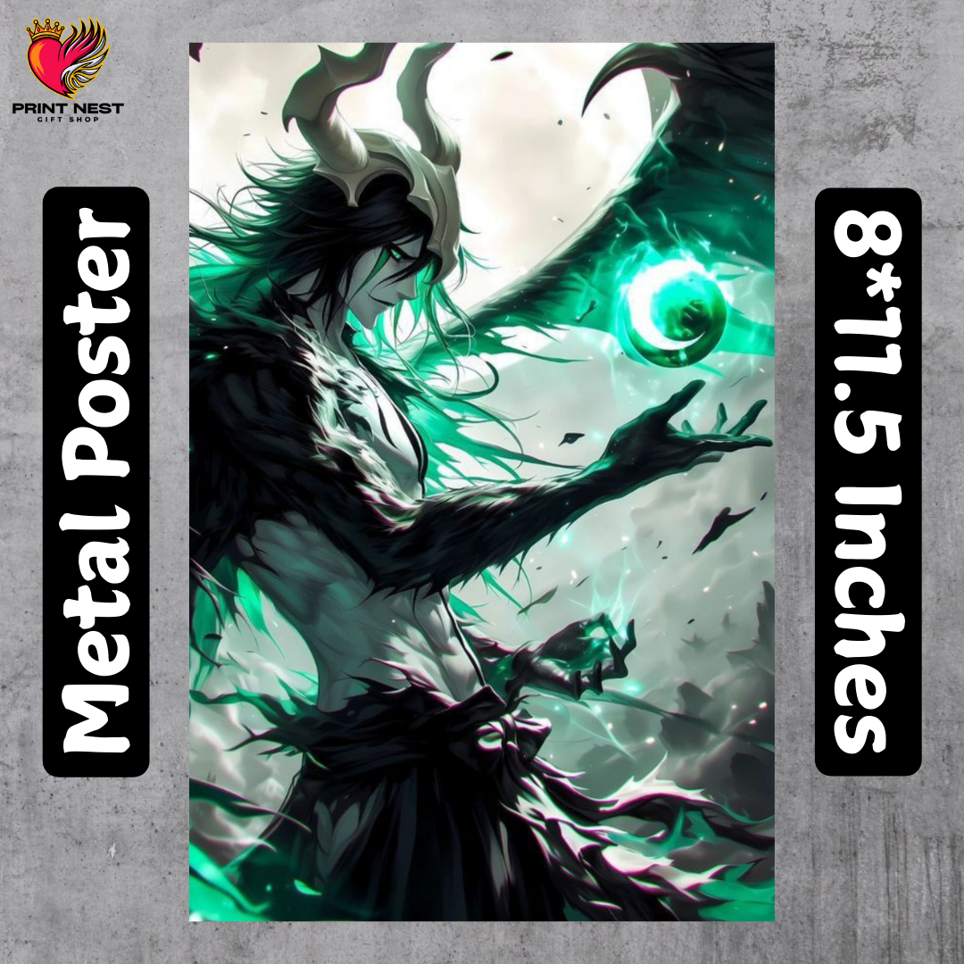 Ulquiorra Cifer Metal Poster