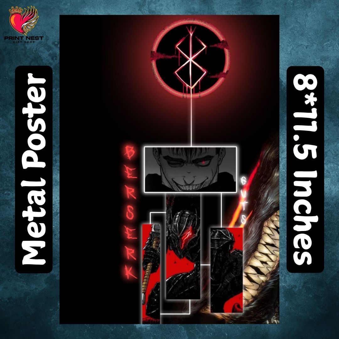 Berserk Metal Poster