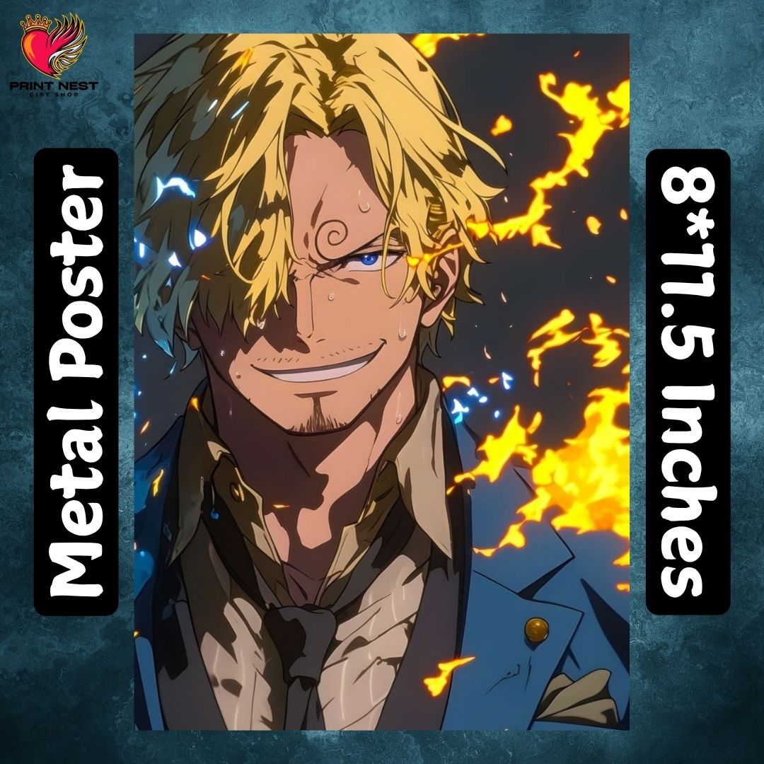 One Piece Metal Poster