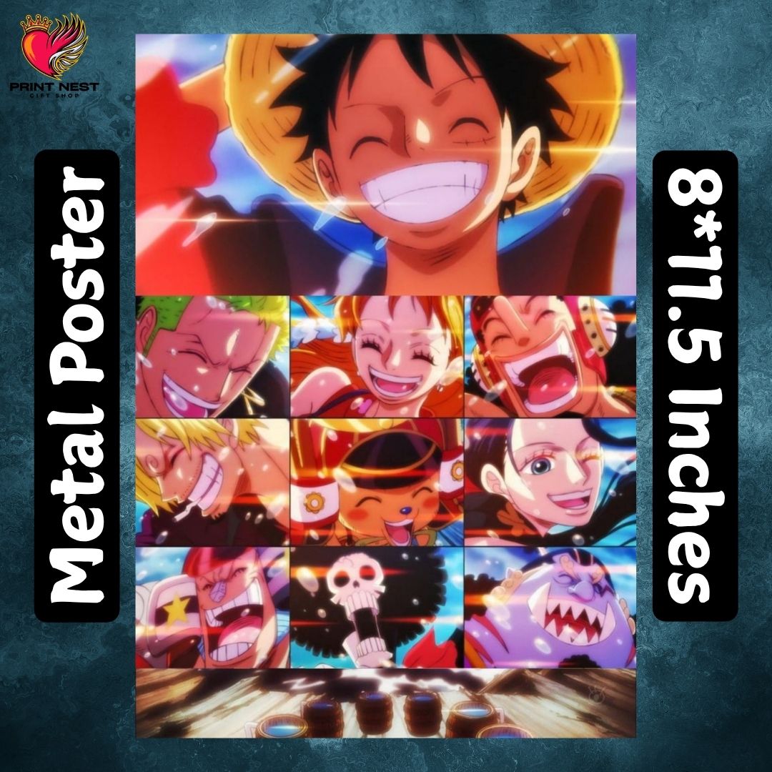 One Piece Metal Poster