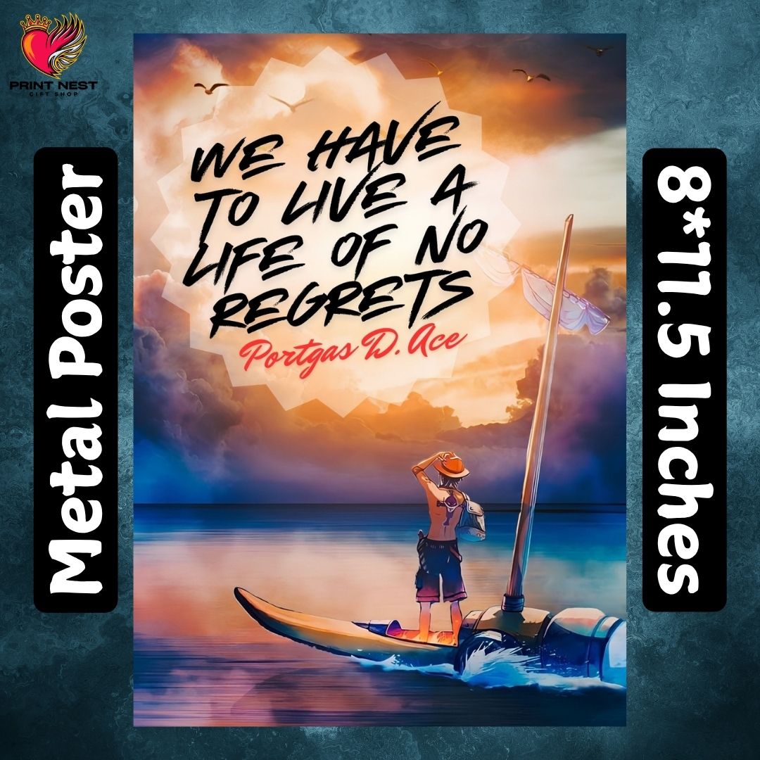 Motivational Quotes Metal Poster