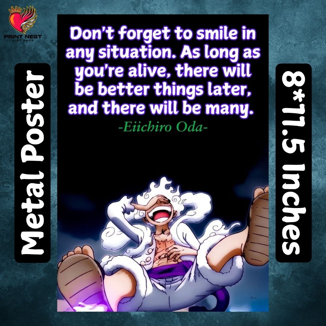 Motivational Quotes Metal Poster