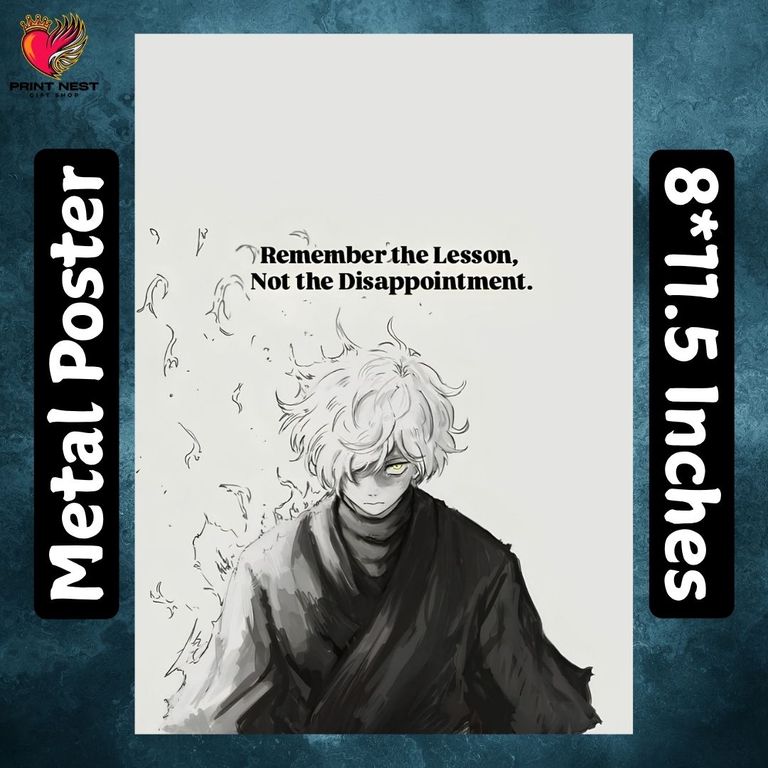 Motivational Quotes Metal Poster