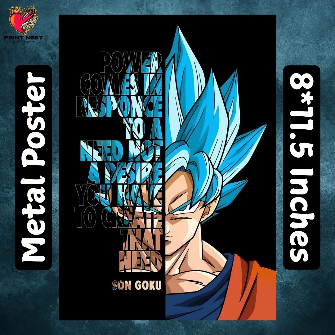 Motivational Quotes Metal Poster