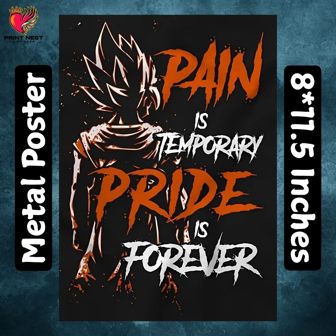 Gym Quotes Metal Poster
