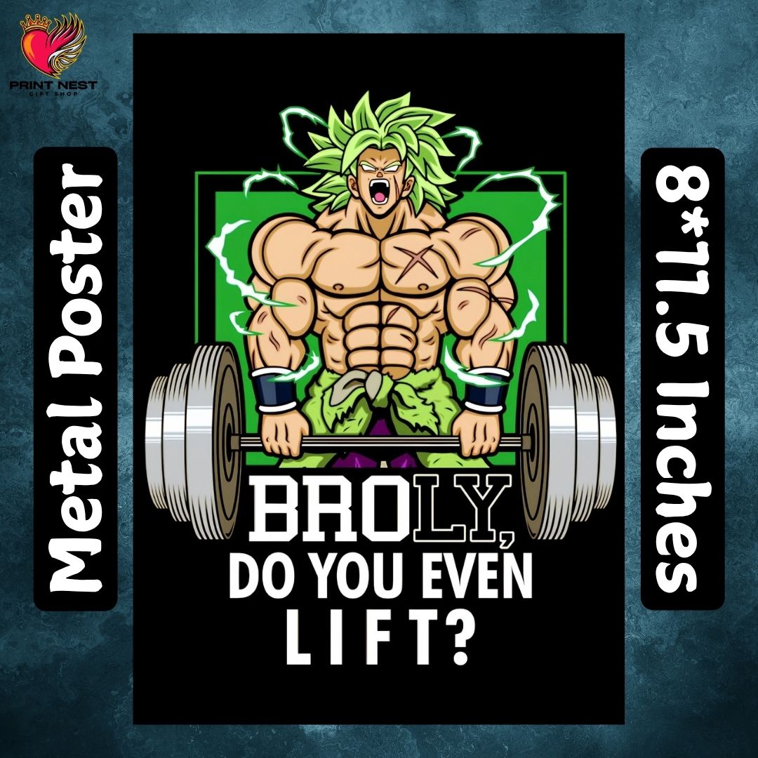 Gym Quotes Metal Poster