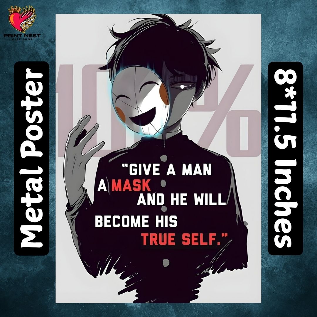 Sad Life Quotes Metal Poster