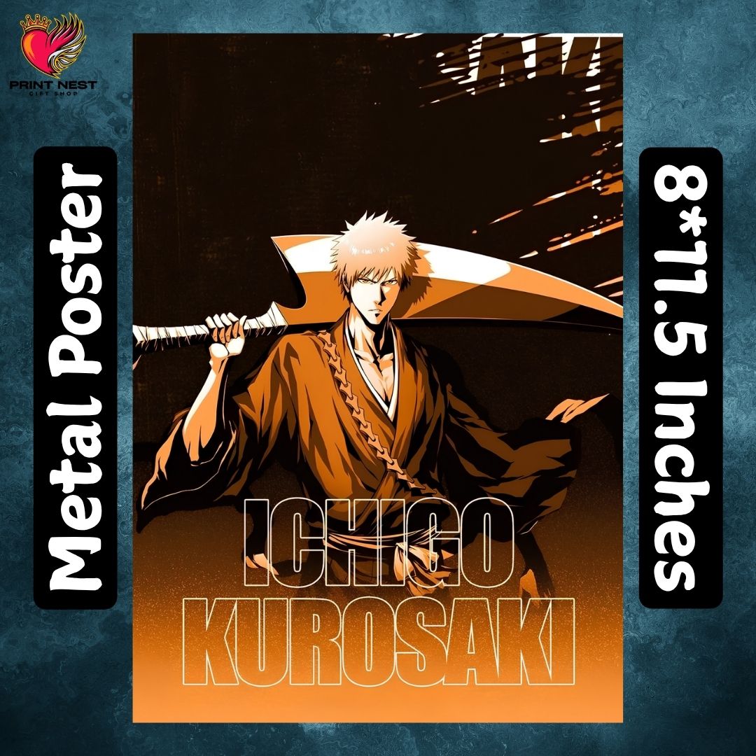 Bleach 01 Metal Poster