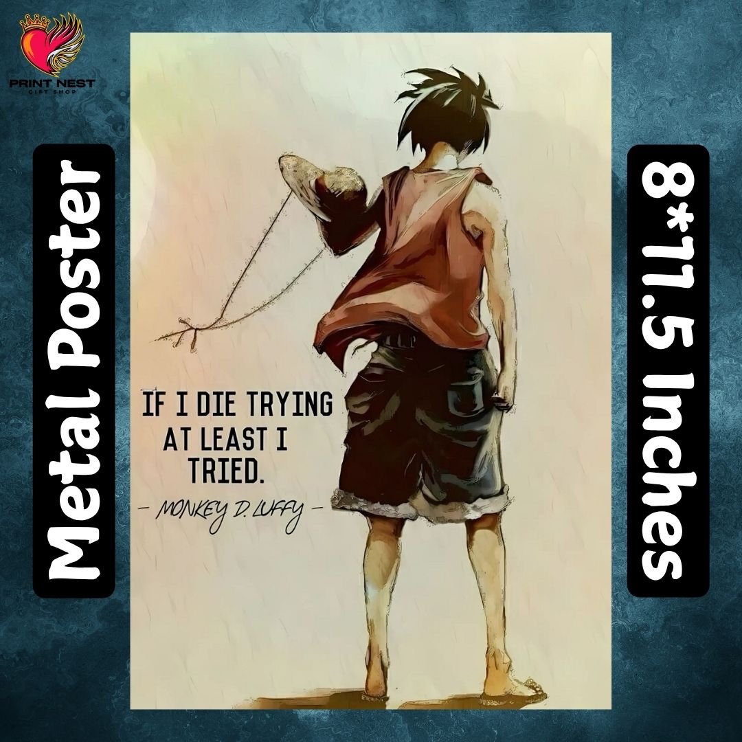 Motivational Quotes 01 Metal Poster