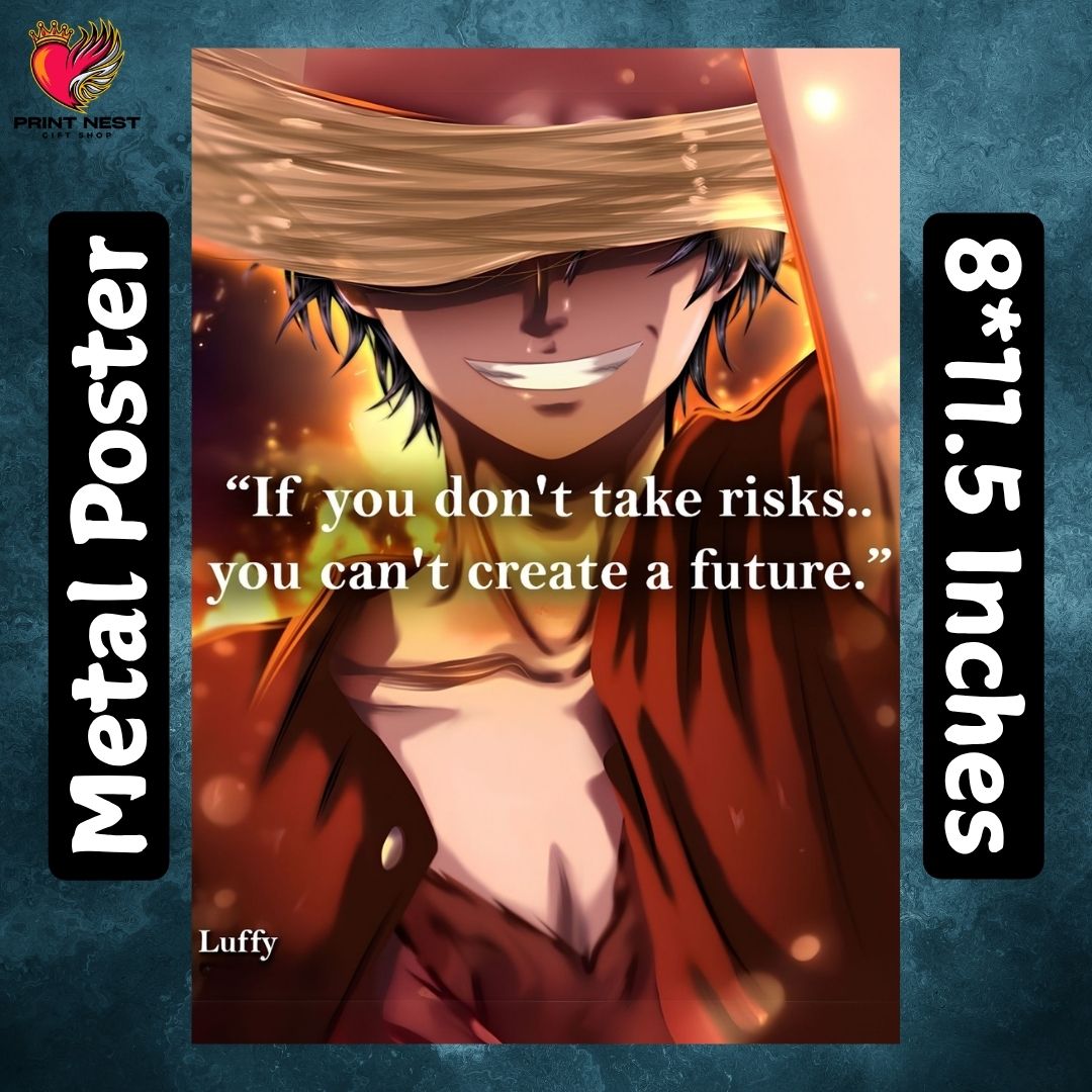 Motivational Quotes 01 Metal Poster