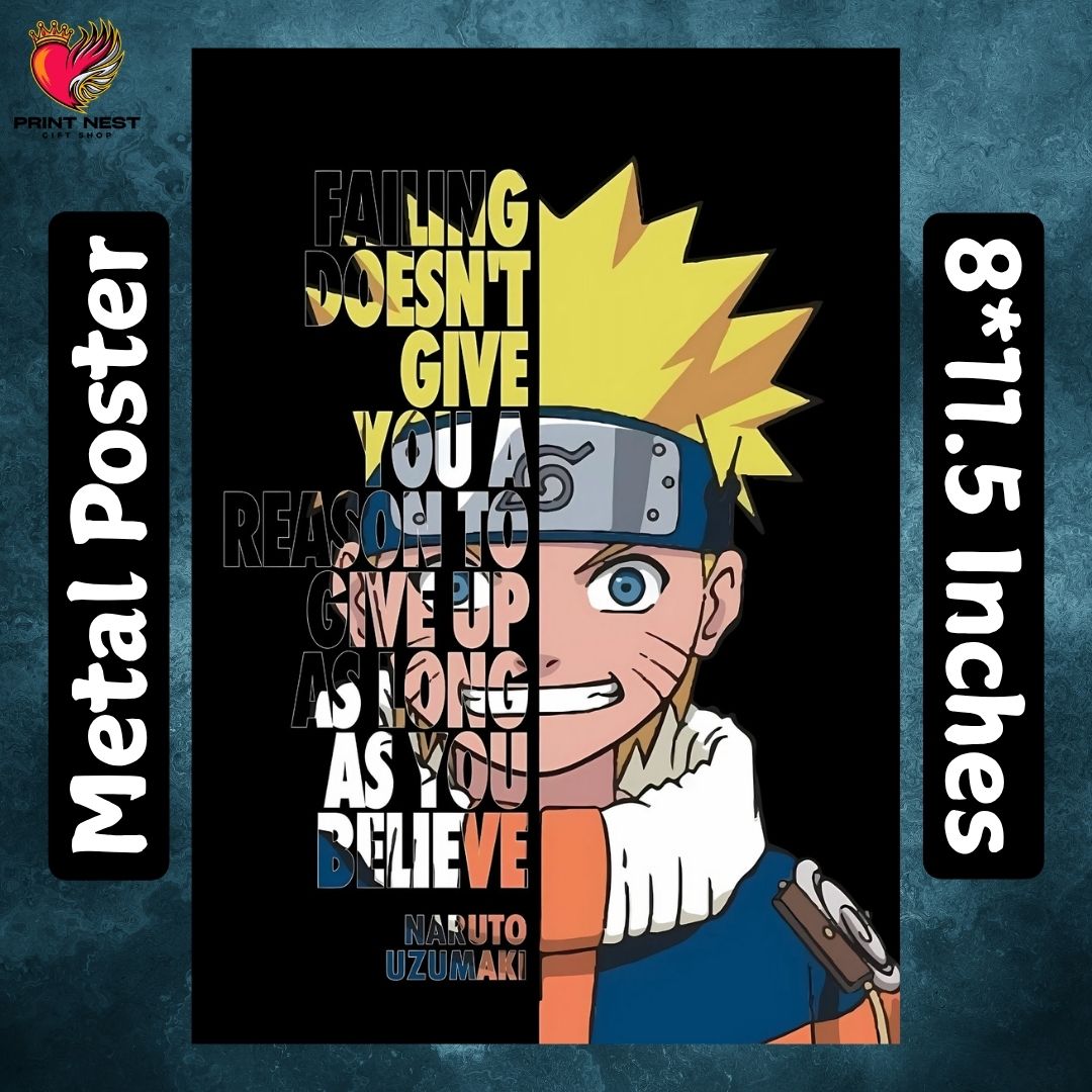 Motivational Quotes 01 Metal Poster