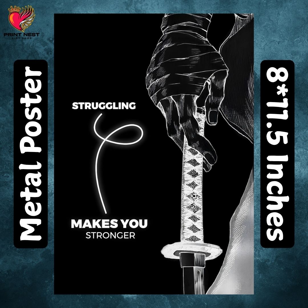 Motivational Quotes 01 Metal Poster