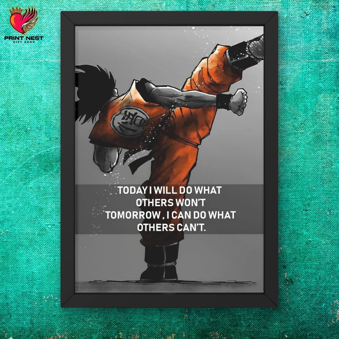 Gym Quotes Frames